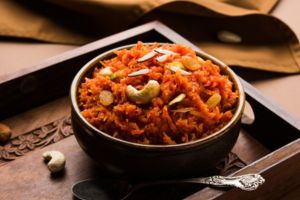 "Authentic Indian restaurant interior with cultural decor and warm lighting"